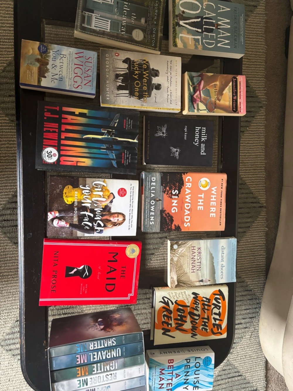 Assorted Paperback Book Lot - Mixed Colors